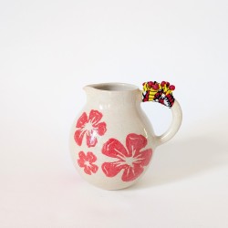 Grand Pichet Hibiscus rouge