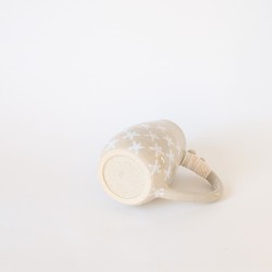 Pichet étoilé blanc