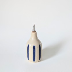 Huilier rayé bleu