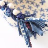 Grande corbeille étoilée bleue