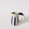 Pichet rayé bleu 3