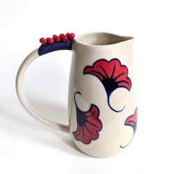 Fleurs de mariage rouge & bleu